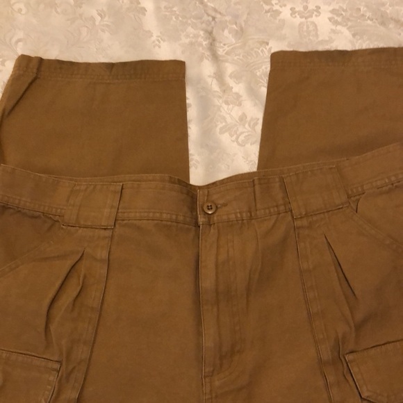 CABELA’S TAN 38 x 30 MENS PANTS RUGGED UTILITY 8-POCKET EXCELLENT CONDITION #134 - Picture 9 of 14